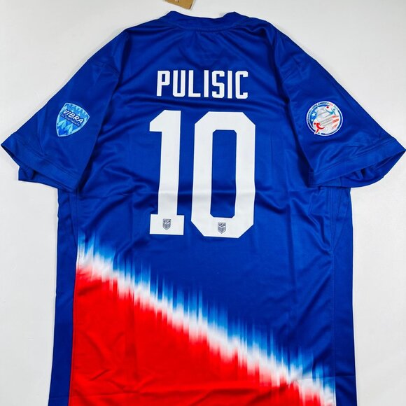 Nike Copa America 2024 Pulisic #10 USMNT Away Jersey Team USA All Sizes - Picture 2 of 11
